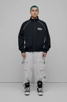 Мужская черная ветровка Universe Track Jacket Черный S Preach 206263