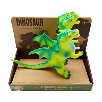 Детская игрушка Bibi Toys Дракон трехглавый, коллекция 1, со звуком, от 3 лет, 25 см (762237BT-03) Детская игрушка Bibi Toys Дракон трехглавый, коллекция 1, со звуком, от 3 лет, 25 см (762237BT-03)