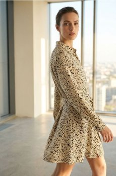 Мінісукня з візерунком - різнобарвний