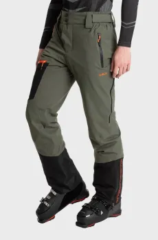 Мужские оливковые лыжные брюки FREE RIDE TWILL Оливковый 52 CMP 34W2027-E943