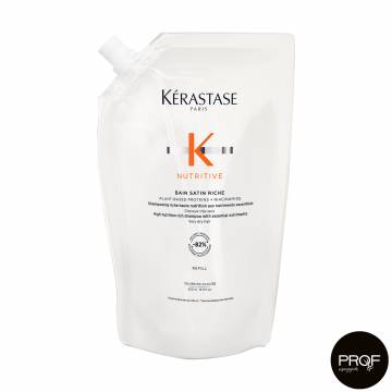 Увлажняющий шампунь-ванна Kerastase Nutritive Bain Satin Riche Shampoo Refill для очень сухих волос, 500 мл (рефилл) Увлажняющий шампунь-ванна Kerastase Nutritive Bain Satin Riche Shampoo Refill для очень сухих волос, 500 мл (рефилл)