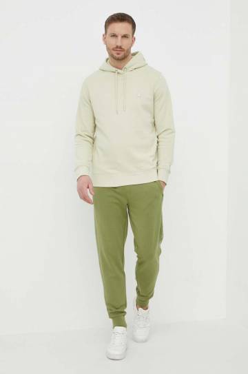 Спортивные штаны Calvin Klein Jeans цвет зелёный с принтом J30J325494 Спортивные штаны Calvin Klein Jeans цвет зелёный с принтом J30J325494