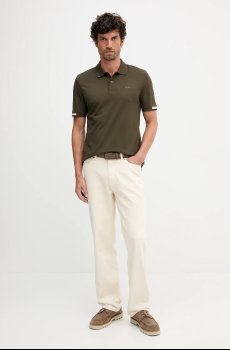 Хлопковое поло BOSS Parlay 147