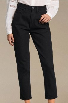 Джинси mom fit - чорний