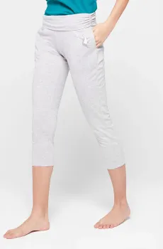 Женские серые брюки 3/4 REN Серый XS Etam 6503144