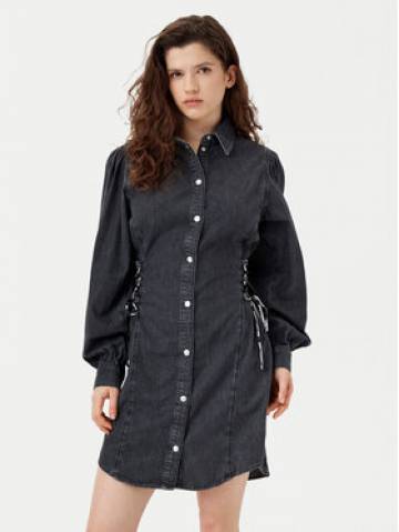 KARL LAGERFELD Повсякденна сукня A1W13004 Чорний Regular Fit KARL LAGERFELD Повсякденна сукня A1W13004 Чорний Regular Fit
