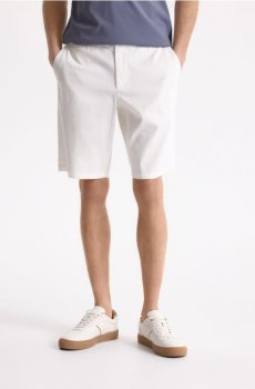 Reserved - Шорти regular з ліоцелом - білий - 8081H-00X