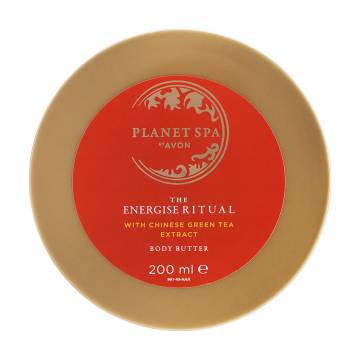 Крем-баттер для тела Avon Planet Spa Заряд энергии, с экстрактом китайского зеленого чая, 200 мл Крем-баттер для тела Avon Planet Spa Заряд энергии, с экстрактом китайского зеленого чая, 200 мл