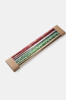 Набір різдвяного подарункового паперу - нюдовий