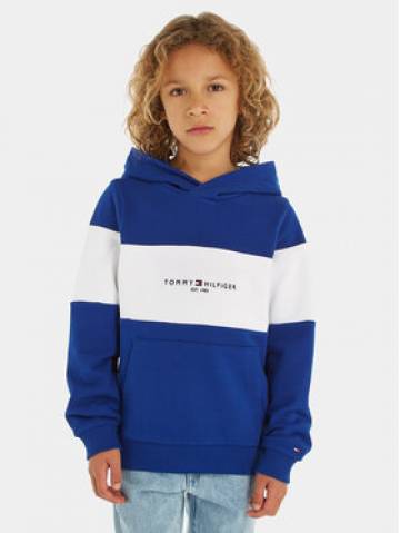 Tommy Hilfiger Світшот Essential Colorblock KB0KB08385 M Голубий Regular Fit Tommy Hilfiger Світшот Essential Colorblock KB0KB08385 M Голубий Regular Fit