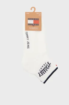 Белые носки (2 пары) QUARTER TOMMY Белый 35-38 Tommy Hilfiger 701242195
