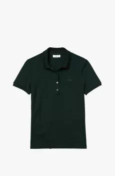 Женское зеленое поло Зеленый 42 Lacoste PF5462YZP