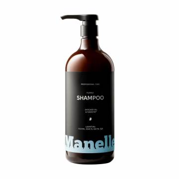 Уценка! Тонирующий шампунь Manelle Professional Care Avocado Oil & Keracyn Shampoo для нейтрализации желтизны светлых волос, 1 л Уценка! Тонирующий шампунь Manelle Professional Care Avocado Oil & Keracyn Shampoo для нейтрализации желтизны светлых волос, 1 л