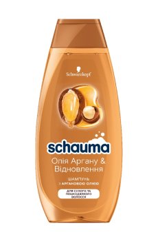 Шампунь Schauma Восстановление, для сухих и поврежденных волос, с аргановым маслом, 400 мл