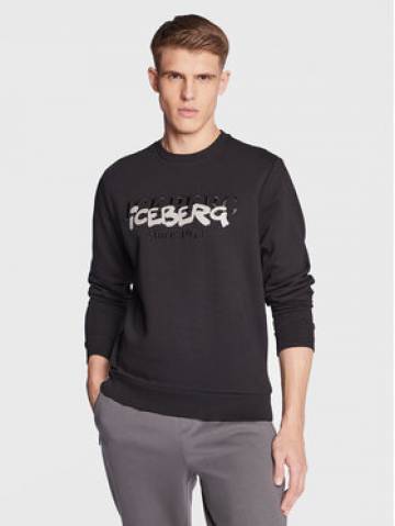 Iceberg Світшот 23EIP0E0516302 Чорний Regular Fit Iceberg Світшот 23EIP0E0516302 Чорний Regular Fit