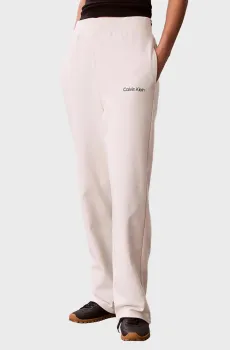 Женские белые спортивные брюки Белый S Calvin Klein LVGWF5P627