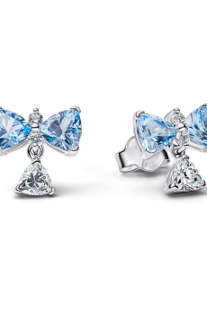 Сережки "Блакитний бант" Бріджертони