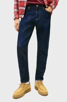 Мужские темно-синие джинсы AUSTIN SLIM Синий 30-32 Tommy Jeans DM0DM22716