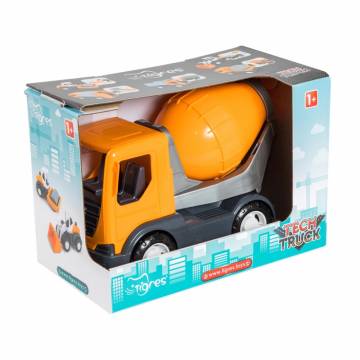 Детская машинка Tigres Tech Truck Автобетономешалка, от 1 года, 24 см (39477) Детская машинка Tigres Tech Truck Автобетономешалка, от 1 года, 24 см (39477)