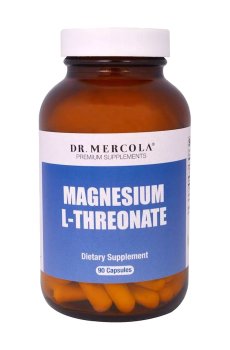 Магний L-Треонат Dr. Mercola Magnesium L-Threonate, 90 капсул