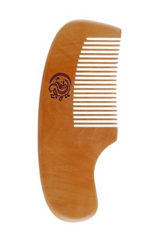 Гребень для волос Cosmo Shop деревянная, с ручкой, 13*5 см, 1 шт (CS368)