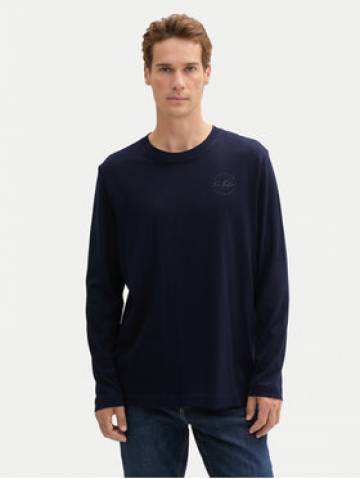 Tom Tailor Longsleeve 1043992 Cиній Regular Fit Tom Tailor Longsleeve 1043992 Cиній Regular Fit