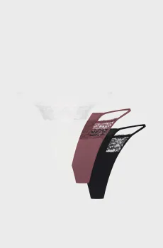 Женские трусики (3 шт) Разноцветный M brabrabra SLZ28502012_(3)