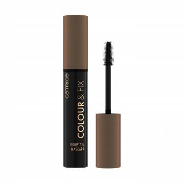 Гелевая тушь для бровей Catrice Colour & Fix Brow Gel Mascara 020 Medium Brown, 5 мл Гелевая тушь для бровей Catrice Colour & Fix Brow Gel Mascara 020 Medium Brown, 5 мл