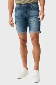 Мужские синие джинсовые шорты STAN Синий L Mexx MF006202641M
