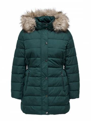ONLY Carmakoma Пуховик 15305701 Зелений Regular Fit ONLY Carmakoma Пуховик 15305701 Зелений Regular Fit