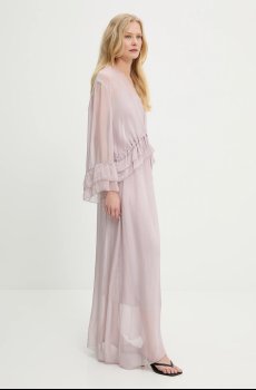 Платье с шёлком Answear.LAB