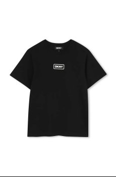 Детская хлопковая футболка Dkny