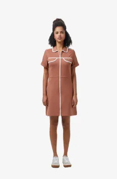 Женское коричневое платье Коричневый 38 Lacoste EF0505I1K