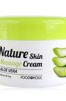 Массажный крем для лица Food A Holic Natural Skin Massage Cream Aloe Vera, 300 мл