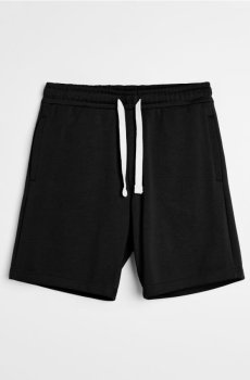 Трикотажні шорти - чорний