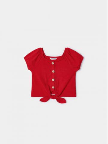 Mayoral Блузка 3086 Червоний Slim Fit Mayoral Блузка 3086 Червоний Slim Fit