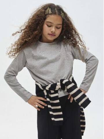 Mayoral Блузка 7.055 Сірий Regular Fit Mayoral Блузка 7.055 Сірий Regular Fit