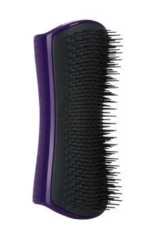 Щетка для вычесывания шерсти собак Tangle Teezer Pet Teezer De-shedding & Dog Grooming Brush, Purple & Grey, 14.7*6.4 см, 1 шт