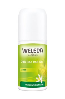 Шариковый дезодорант Weleda 24h Citrus Deodorant Roll-On Цитрус, женский, 50 мл