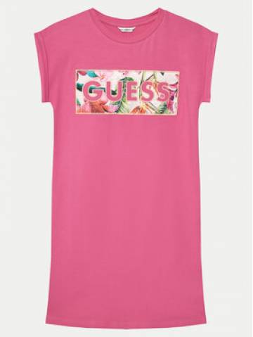 Guess Повсякденна сукня J5GK06 KAE24 Рожевий Regular Fit Guess Повсякденна сукня J5GK06 KAE24 Рожевий Regular Fit
