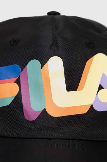 Кепка Fila цвет чёрный узор Кепка Fila цвет чёрный узор