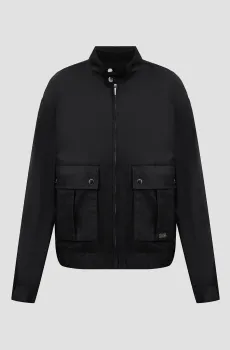 Мужская черная ветровка Черный 54 Karl Lagerfeld 543523.505081;990