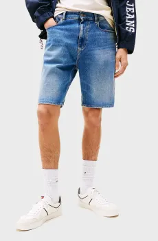 Мужские синие джинсовые шорты ISAAC RLXD BI0134 Синий 33 Tommy Jeans DM0DM20952
