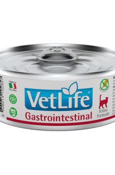 Влажный корм для кошек Farmina Vet Life Gastrointestinal при заболевании ЖКТ, 85 г