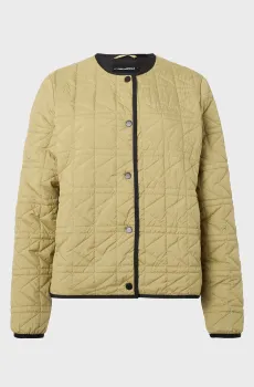 Женская оливковая куртка QUILT LIGHTWEIGHT Оливковый S Karl Lagerfeld B1W15041