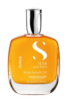 Многофункциональное масло Alfaparf Milano Semi Di Lino Curls Multi-Benefit Oil для вьющихся волос, 100 мл