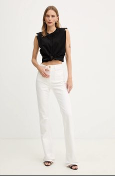 Хлопковая блузка Elisabetta Franchi