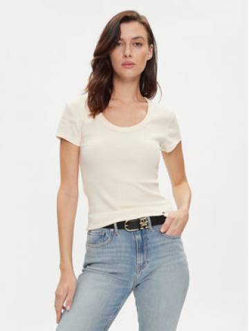 Tommy Hilfiger Футболка WW0WW41776 Бежевий Slim Fit