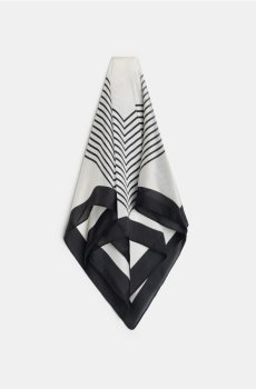 Хустка В Смужку - кремовий