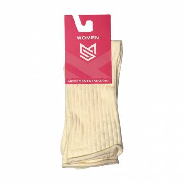 Носки женские MovementStandard MS M0106S высокие, без резинки, 00 айвори, размер 36-40 Носки женские MovementStandard MS M0106S высокие, без резинки, 00 айвори, размер 36-40